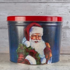 2 gallon santa tin