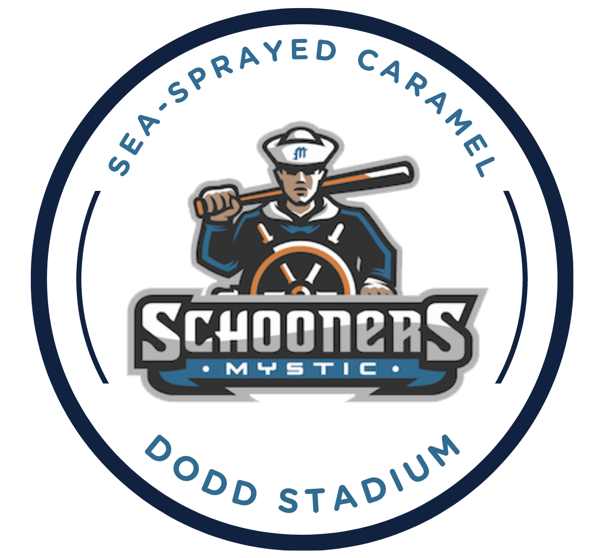 blue and white circle surfing club logo